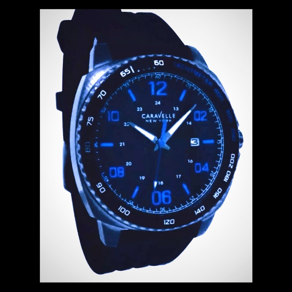 (Caravelle) New York By Bulova.Men’s Sports Watch
